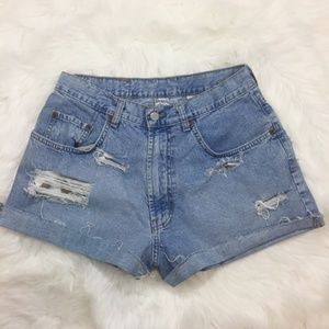 VINTAGE LUCKY BRAND Cut Off Denim Jean Shorts